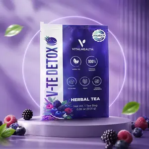 Herbal Tea Natural Sugar-Free Daily Wellness Support for Digestive Health 1 Bag Beverage Fruit