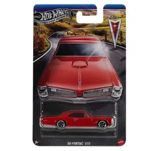 Hot Wheels Silver Series CHASE '66 Pontiac GTO Metal Base 2025