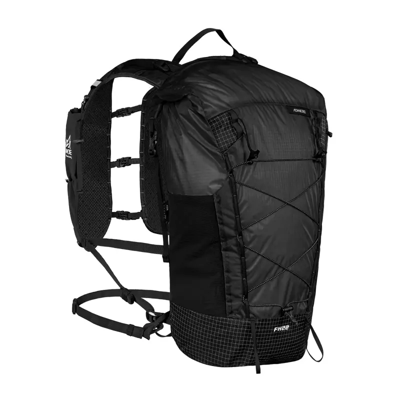 AONIJIE 22L Hiking Backpack for Men Women Adjustable Multifunctional Backpacking Running Hydration for Climbing Camping(Black)
