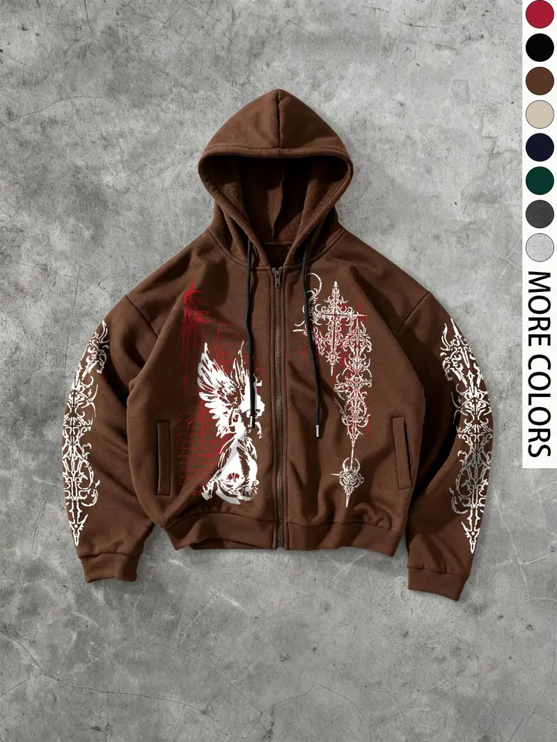 cross hoodie y2k - TikTok Shop