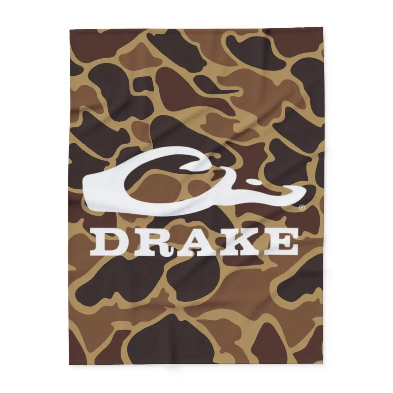 Drake Camo Velvet Blankets Camouflage Decor Multifunction Soft Office Bedding Blankets Plush Thin Quilt