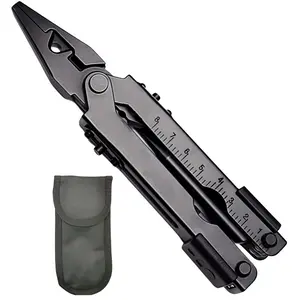 13-in-1 Multifunction EDC Combination Tool with Pliers, Screwdriver & Wire Cutters for Camping, Survival, Outdoor & Travel, Portable Folding Design, EDC Multi Tools, Folding Multitool, Emergency Tool, Portable Hand Tool, Outdoor Multifunctional Tools