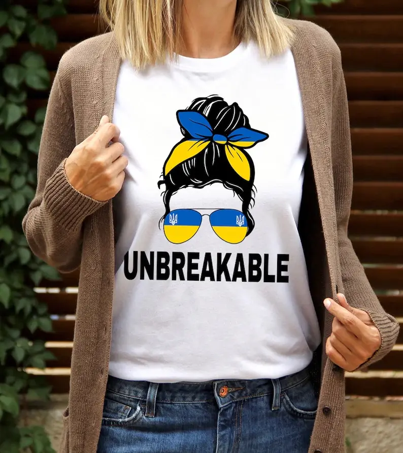 Ukraine Flag Shirt, Ukraine shirt, Peace In Ukraine Shirt, Stop War T-shirt, Unbreakable Ukrainian Shirt