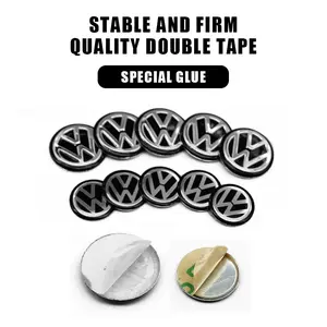 Customized Volkswagen Key Shell Emblem, Aluminum Alloy Scratch-Resistant, Waterproof Dustproof, Lightweight Portable, Fits Multiple Models