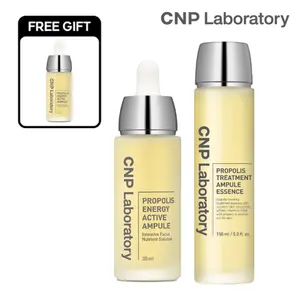 BEST Selling DUO (Propolis Energy Serum + Toner), Hydrating & Soothing with Manuka Honey, Hyaluronic Acid, Non-Sticky Glow for Sensitive Skin, Glass Skin, Korean Skincare (35ml+150ml)