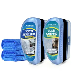 Anti Fog & Water Repellent for Car Windshield Glass Rain Repellent Defogger Hydrophobic Coating Prevent Fogging for LongLasting Clear Vision on Windows, Mirrors, Glasses, Helmet, Shower Door