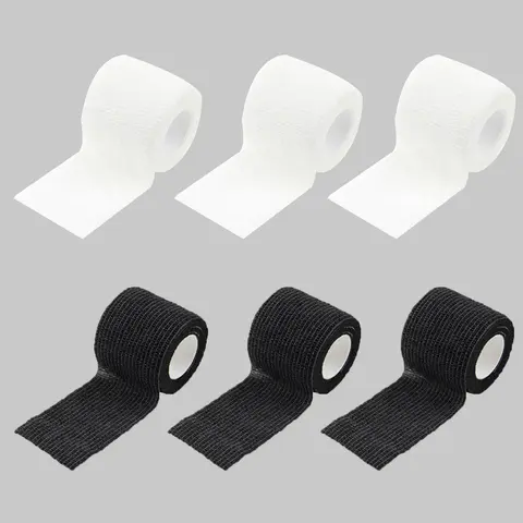 Summer Self-Adhesive Breathable Sports Bands, 6 Non-Woven Elastic Bandages for Hands, Toes, Ankles, Elbows, Fitness Accessories, Mini Essentials, Sports Gadgets,Gift Boxing Equipment