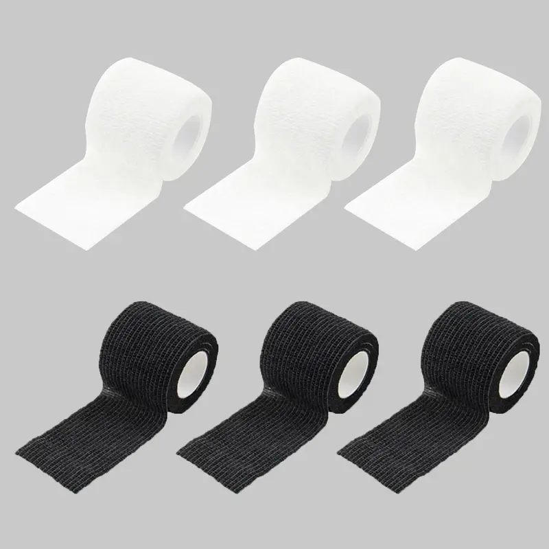 Summer Self-Adhesive Breathable Sports Bands, 6 Non-Woven Elastic Bandages for Hands, Toes, Ankles, Elbows, Fitness Accessories, Mini Essentials, Sports Gadgets,Gift Boxing Equipment