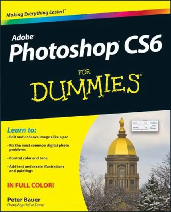 USED Book - Photoshop CS6 For Dummies by Peter Bauer (Paperback) - english