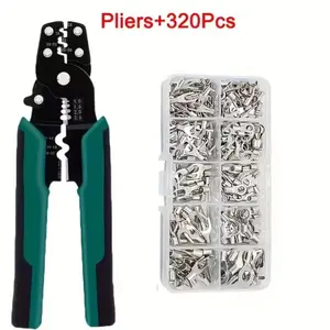 352pcs Rustproof Automotive Quick Connect HID Terminal Plug Kit with SN-48B Crimping Pliers, 26 Sets Durable 1/2/3/4Pin Car Electrical Wire Harness Plugs for Secure Connections in Cars & Trucks