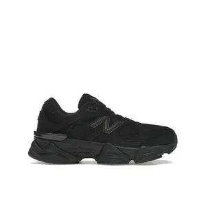 New Balance Kid's 9060 Triple Black, from StockX