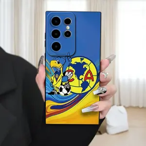 Creative Summer Fresh Cartoon Football Eagle Design - UV Printed Case Suitable for Samsung Galaxy S25/S24/S20 FE/S21 FE/S23, Offering Shockproof Protection and Trendy Style. The Ultimate Choice to Decorate Your Phone in Spring/Summer
