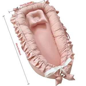 changing tables for New Born Aged 0-24 Months, Breathable and Soft Portable and Comfortable Nest Suitable Family and Travel