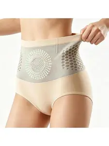 Moringa and Berberine Shorts, 4-in-1 Micro-Particle Sculpting High-Waisted Shorts, Comfortable & Breathable