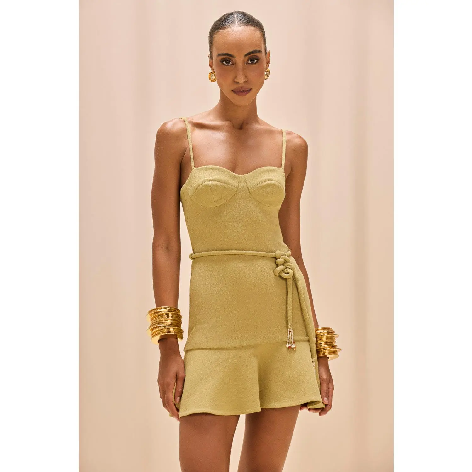 JADE KNIT MINI DRESS