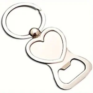 Portable Bottle Opener Keychain, Stainless Steel Bottle Cap Remover, Keychain Bottle Opener, Multifunctional Keychain for Men & Women