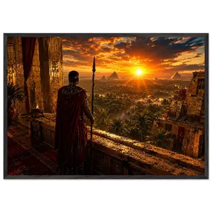 Premium Wooden Framed Poster With Premium Semi-Glossy Paper