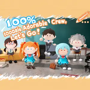 Neon Genesis Evangelion Vol.1 Plush Blind Box Soft Cute Anime Character Dolls Random Styles Perfect Collectible Gift For EVA Fans