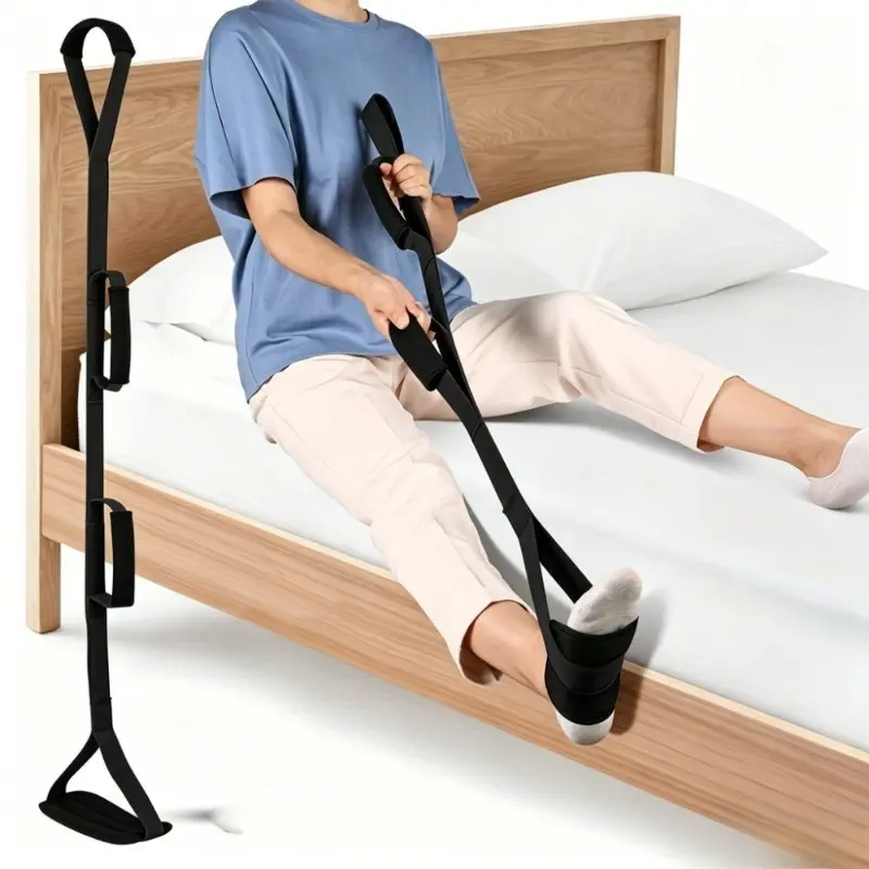 Padded Leg Lifts to Prevent Injury, Leg Lifts for The Elderly And Post-Surgery Recovery, Hip Stretching And Yoga Rehabilitation Aids