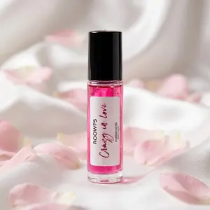 CRAZY IN LOVE Women's Floral Natural Fragrance Cologne Roll On Oil, 10ml Single Item