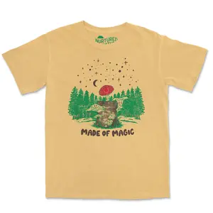 Made of Magic Mushrooms Graphic T-Shirt