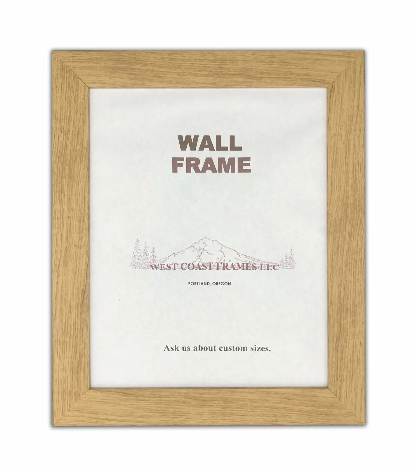 51661 Natural Contemporary 1-1/4" Poly Picture Frame