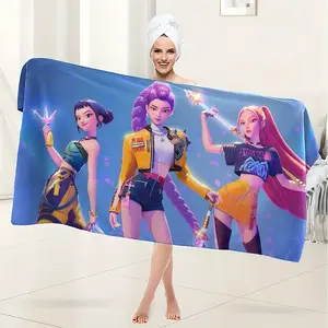 Super Soft Microfiber Bath & Beach Towels, Super Absorbent, Rapid Drying, Quick-Dry Lightweight Design, Ideal for Bathroom, Travel, Yoga, Camping, Gym Use