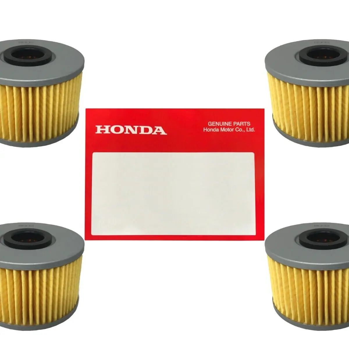 4 Pack OEM Honda Oil Filter 15412-HP7-A01 Fits PIONEER SXS1000 TALON