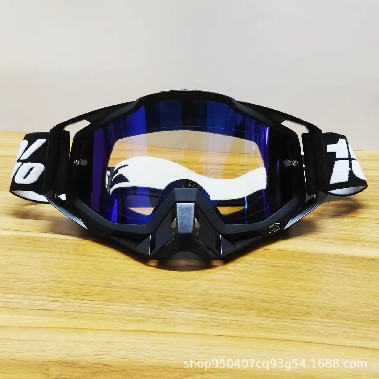 35 Black Frame Black Nose Blue Film