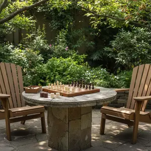 Magnetic Chess and Checkers Set – 2-in-1 Folding Premium Walnut Board