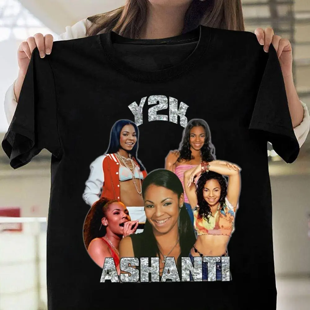 Y2K Ashanti Vintage Styled Limited Fan Drop Graphic Tee – Front Print Streetwear Shirt S–5XL HGB30711