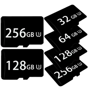 8GB/16GB/32GB/64GB/128GB/256GB High Endurance MicroSD Card, MicroSDXC Card - C10 U3 V30, 4K UHD for Dash Cam & Home Surveillance, Extreme Durability Memory Card