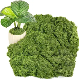 Artificial Moss for Plants Indoor, Faux for Crafts, DIY Fairy Garden Decor, Potted Plant Wedding Centerpieces, Table & Wall Decoration Garden Decoration, Landscaping, And Both Indoor And Outdoor Use, Durable