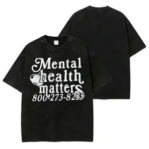 Mental Health Matters Tee | Normalize mental health talk with this vintage print tee