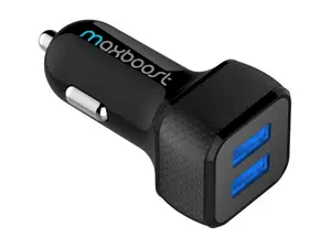 Car Adapter, Maxboost 4.8A/24W 2 USB Smart Port Car Adaptor