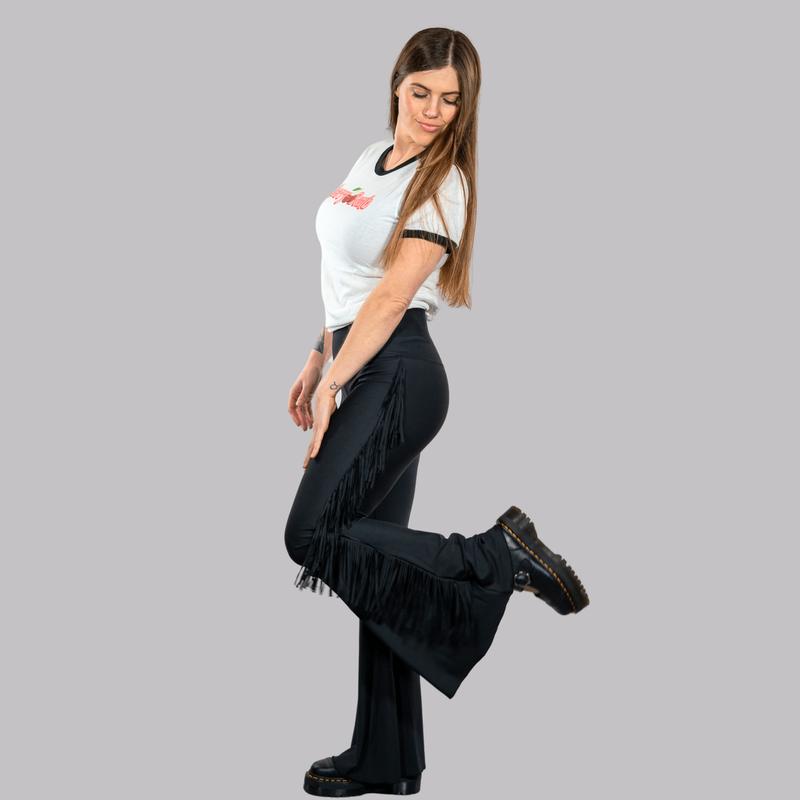 Luna Fringe Bell Bottoms