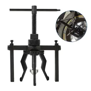 3 Jaw Inner Bearing Puller Set | Blind Bearing Puller Set, Bushing Gear Extractor Wheel Bearing Puller Kit - Heavy Duty Pilot Gear Extractor for Motorcycle, Car, and SUV