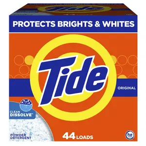 Tide Powder Laundry Detergent, Original Scent, 50 oz, 44 Loads Tide Powder Laundry Detergent, Original Scent, 50 oz, 44 Loads