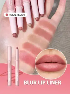 SHEGLAM Cloudline Blur Lip Liner – Petal Flush | Soft Matte Blurring Lip Pencil for Natural Lip Combo