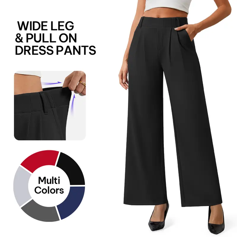 women's elastic waist dress pants - TikTok Shop women's elastic waist dress pants - TikTok Shop