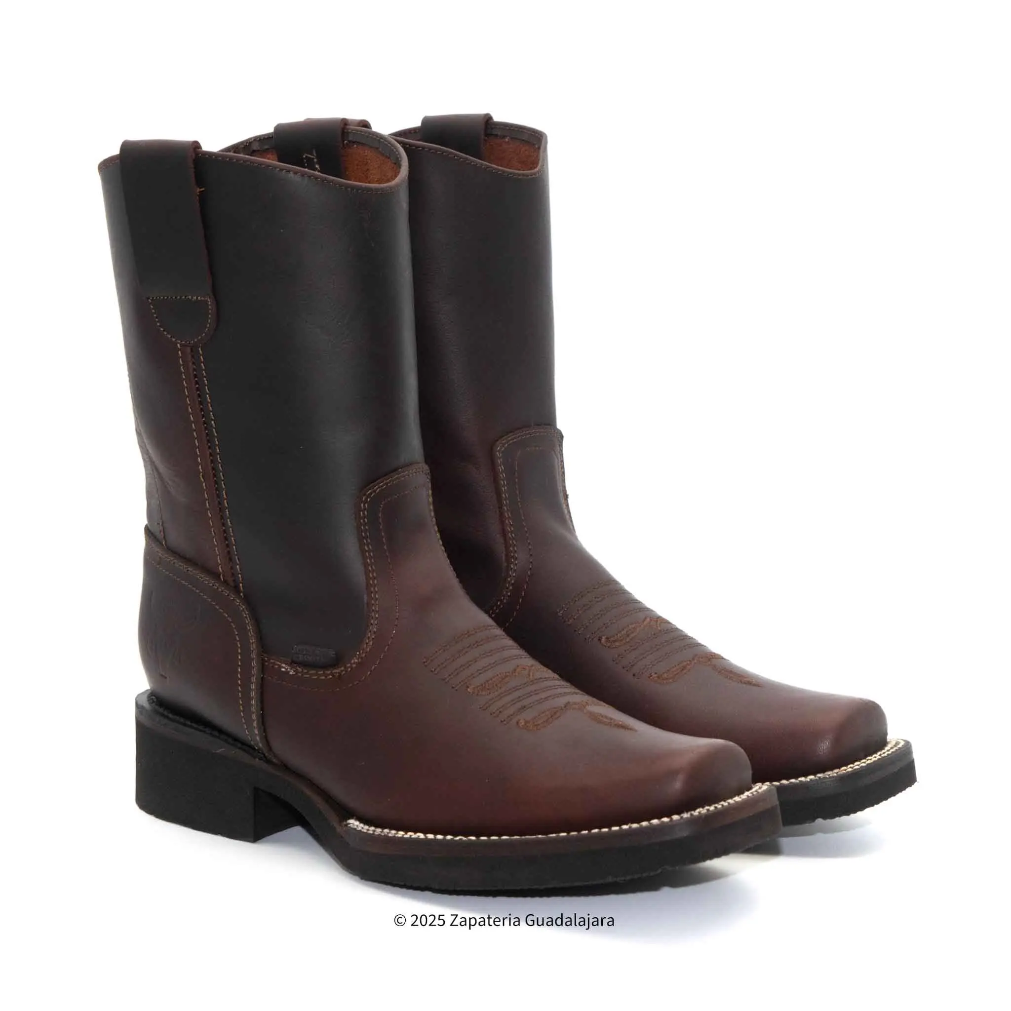 MEN'S ROPER SQUARE TOE SHEDRON GRASSO ULTRA LIGHT NON SLIP SOLE -700