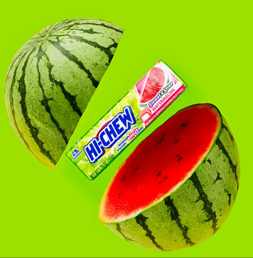 MORINAGA HI CHEW WATERMELON CHEWY GUMMY CANDY