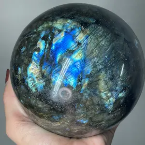 XL Labradorite Sphere  | 110mm | For Love and Crystals