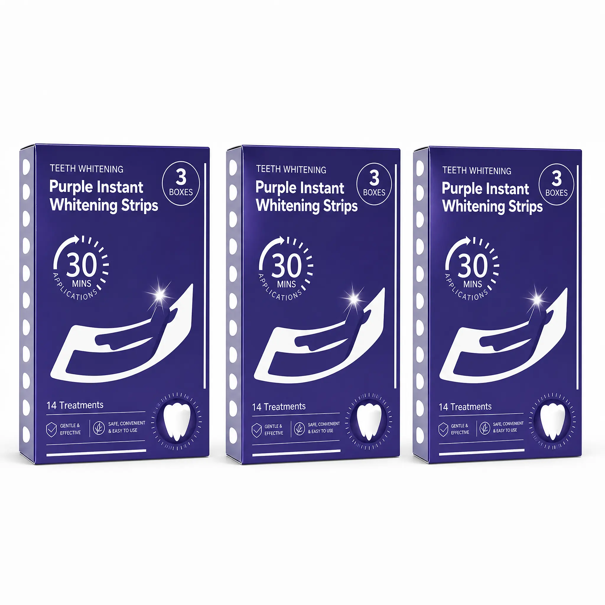 3 Boxes (42 Whitening Strips)