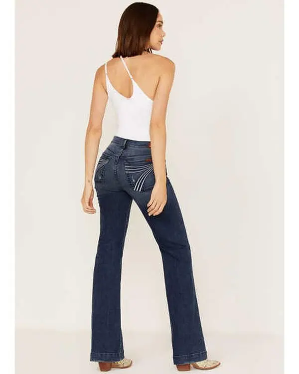 Classic Wide-Leg Flare Jeans – A Must-Have Wardrobe Staple