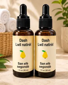 Dash Natural Body Massage Oil 2 Bottles 60 ml total