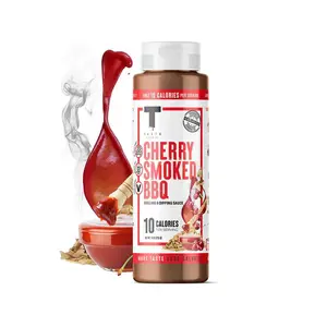 FLASH SALE - Taste Flavor Co. Wing Sauce and Marinade, Great Tasting, Keto Friendly, Low-Calorie Sauce (Cherry Smoked Barbecue)