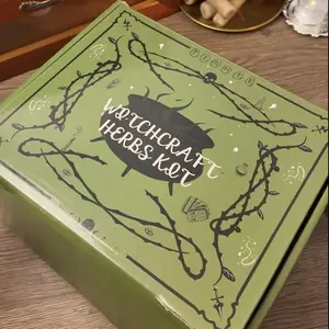 2026 Spring Sale Organic Beginner Witch Apothecary Gift Set | 30 Labeled Dried Herbs & Crystal Ritual Spoon | Wicca, Pagan & Witchcraft Supplies Altar Kit