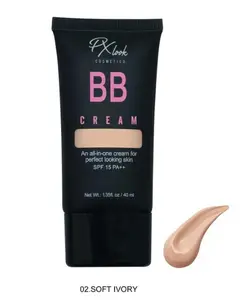 Prolux Px Look All-in-One BB Cream SPF 15 Hydrating Dewy-Finish Concealer 1 Natural Beige 2-in-1 Moisturizing Formula