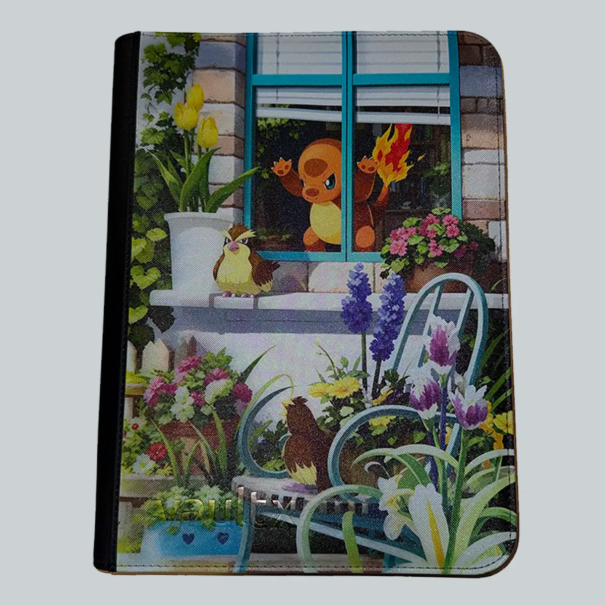 VaultX Zip Binder for Trading Card Storage - Charmander (Promo 044) Scarlet & Violet SVP Trading Card Accessory